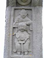 Irlande - Clonmacnoise - Croix des ecritures (detail) (2).jpg